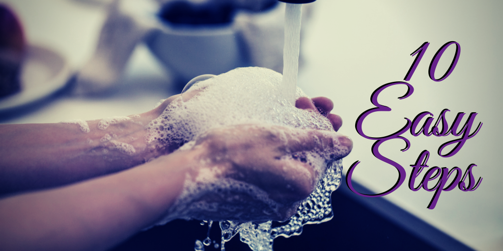 JacyLaura - The Creative Blogger post on Washing hands properly