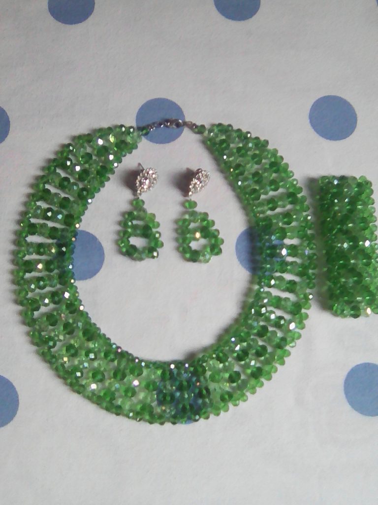 Green/Lemon Green Crystals in Shop Your Quality Products page