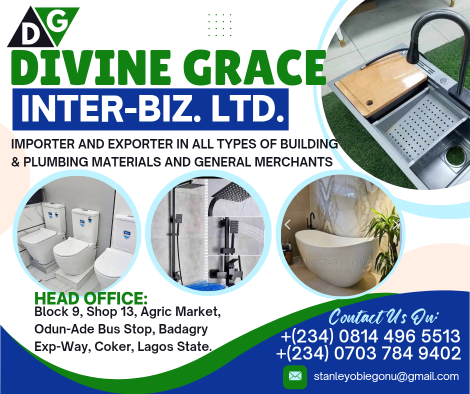 DIVINE GRACE INTER-BIZ IN THE MARKET YOUR BUSINESS PAGE