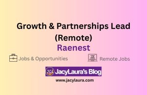 Growth & Partnerships Lead (Remote) at Raenest – Apply Now Growth & Partnerships Lead remote job opportunity at Raenest.