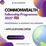 Commonwealth Fellowship Programme 2027 for Professional and Academic Fellows