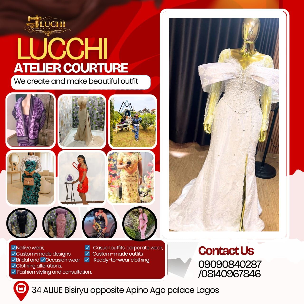 Luchi Atelier Couture - Fashion Designer