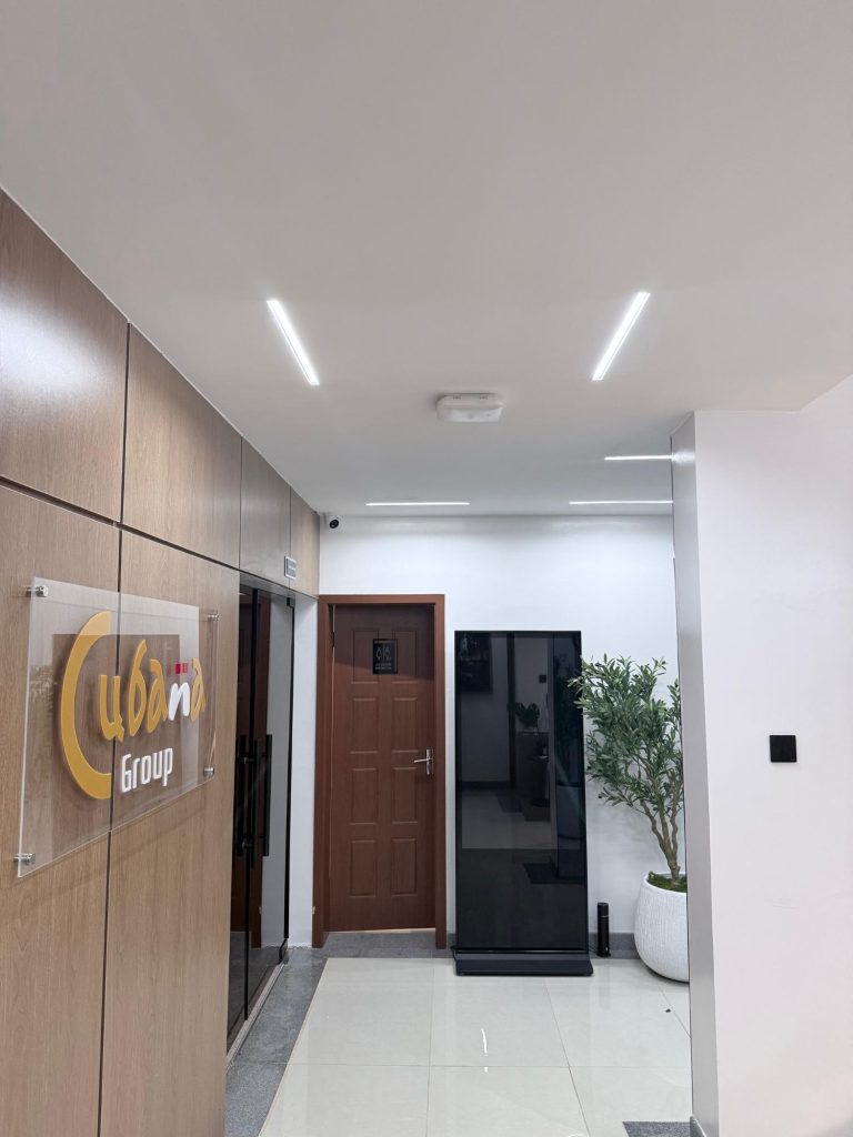 Smart office lighting and CCTV system by NEQ-LINK
